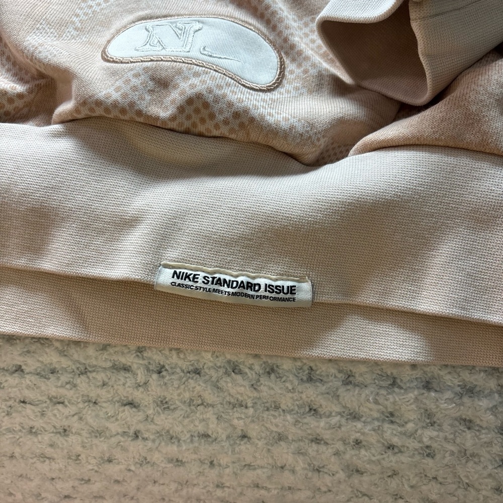 Nike Tan Sweater with Relaxed Fit and Hood - Picture 3 of 11